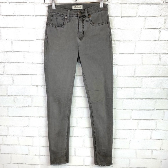MADEWELL 9"  Skinny Jean Raw Hem - Picture 3 of 10